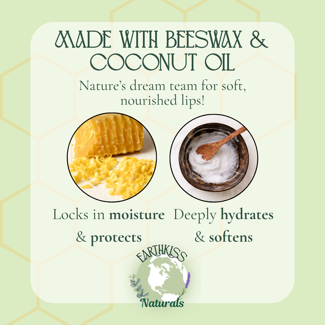 Nature’s Barrier: Why Beeswax & Coconut Oil Are the Perfect Lip Balm Base