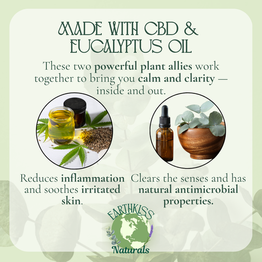 CBD & Eucalyptus: A Herbal Power Duo for Calm, Cool Lip Care